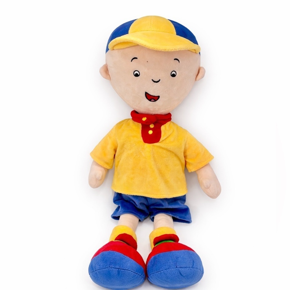 Caillou 24” Large Plush Doll – PBS Kids – Jumbo Stuffed Toy – Clean